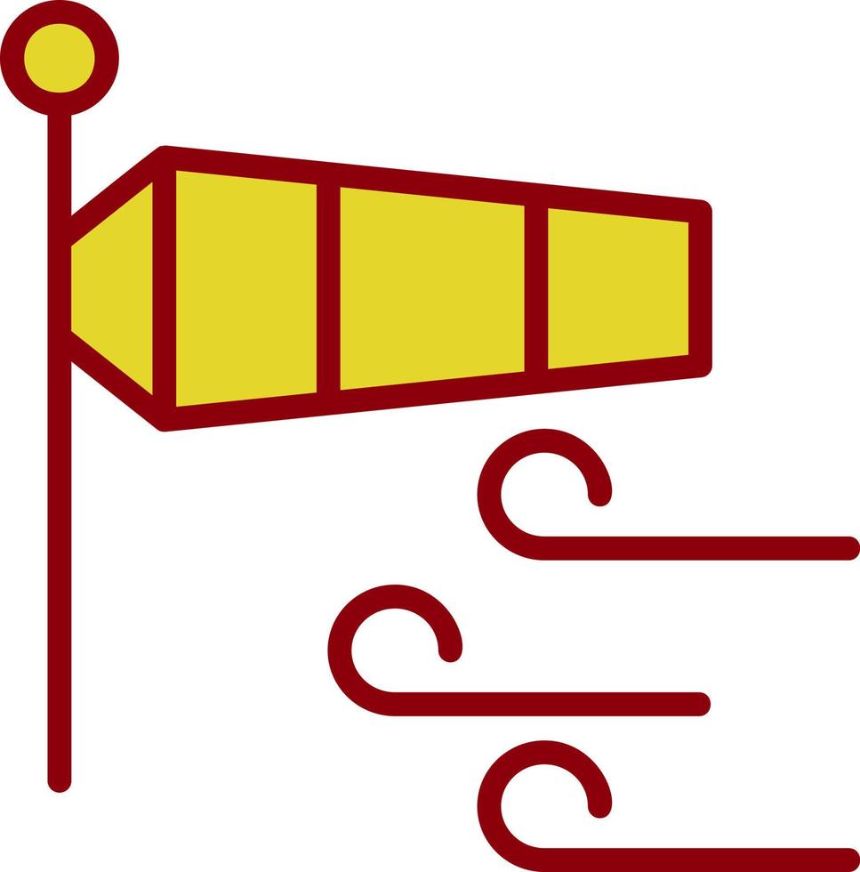 Wind Sign Vector Icon Design