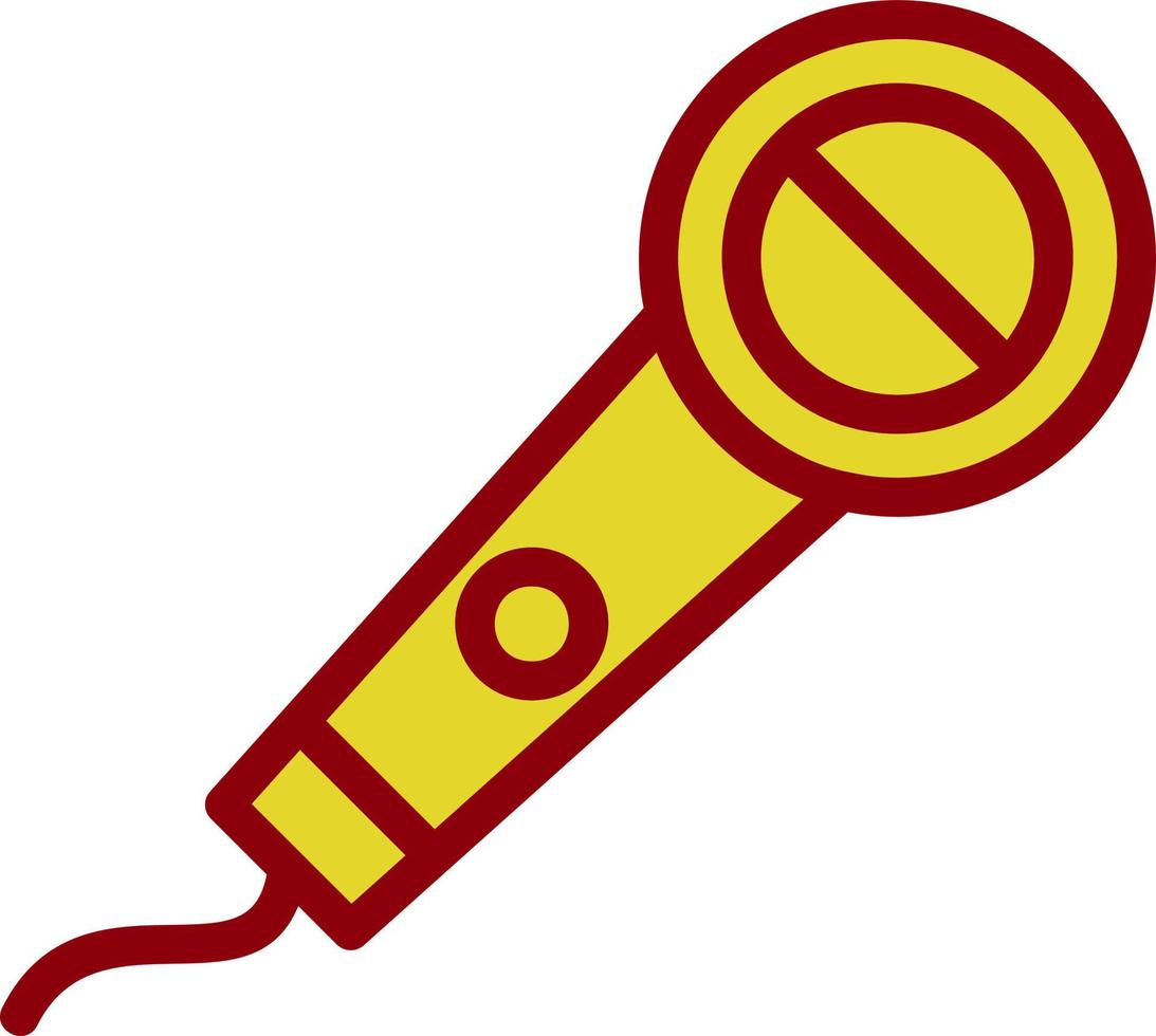 Mike Vector Icon Design