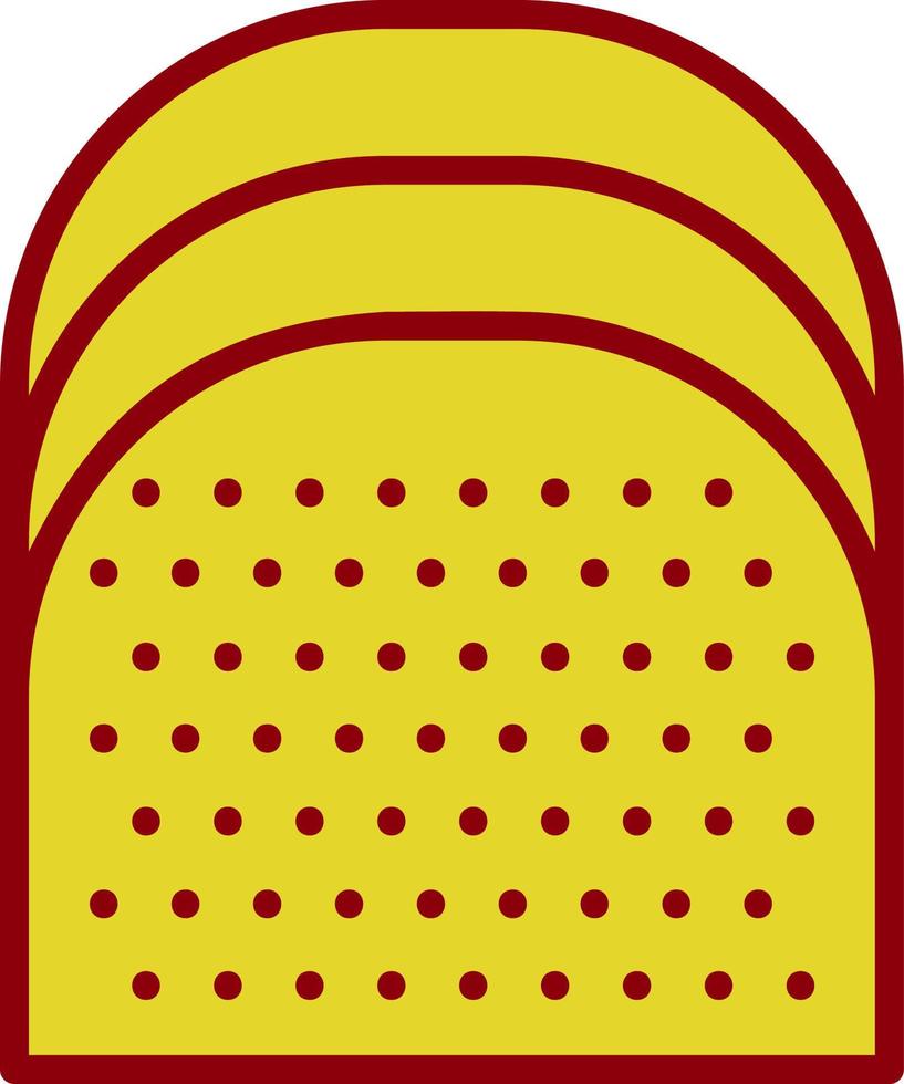 Toast Vector Icon Design