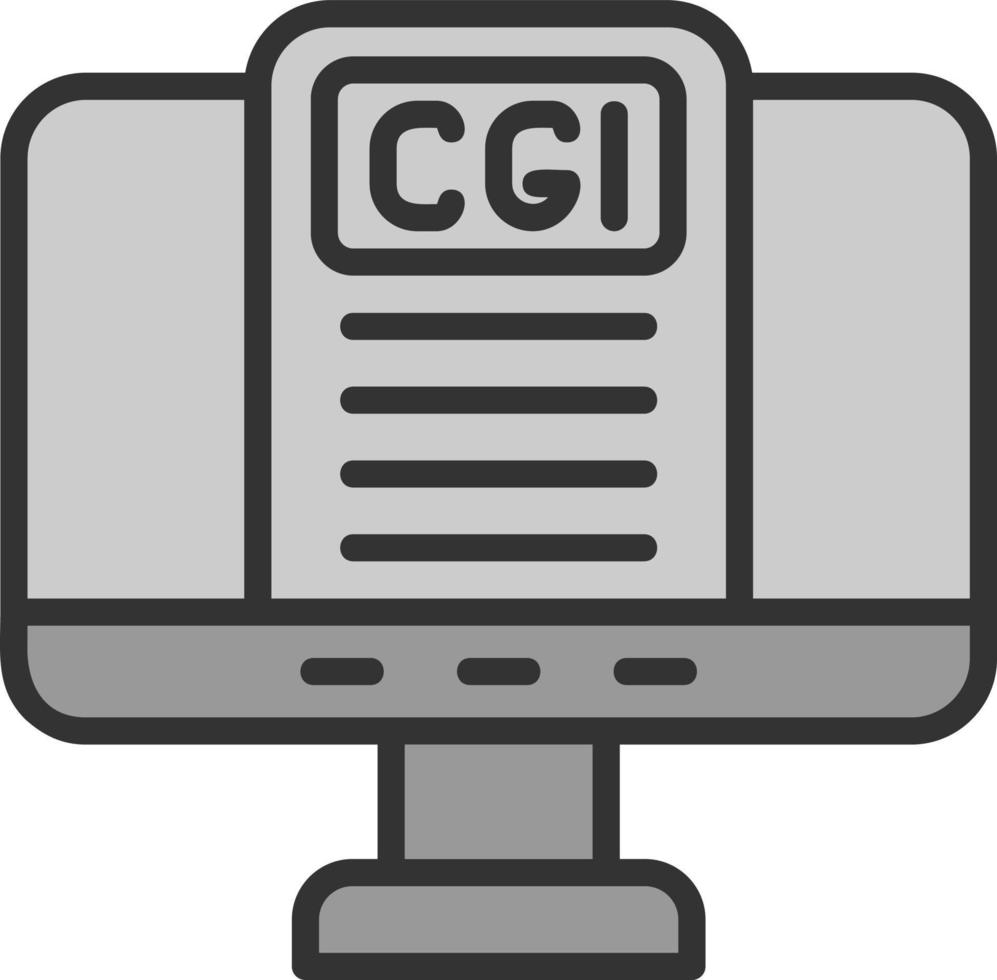 Cgi Vector Icon Design