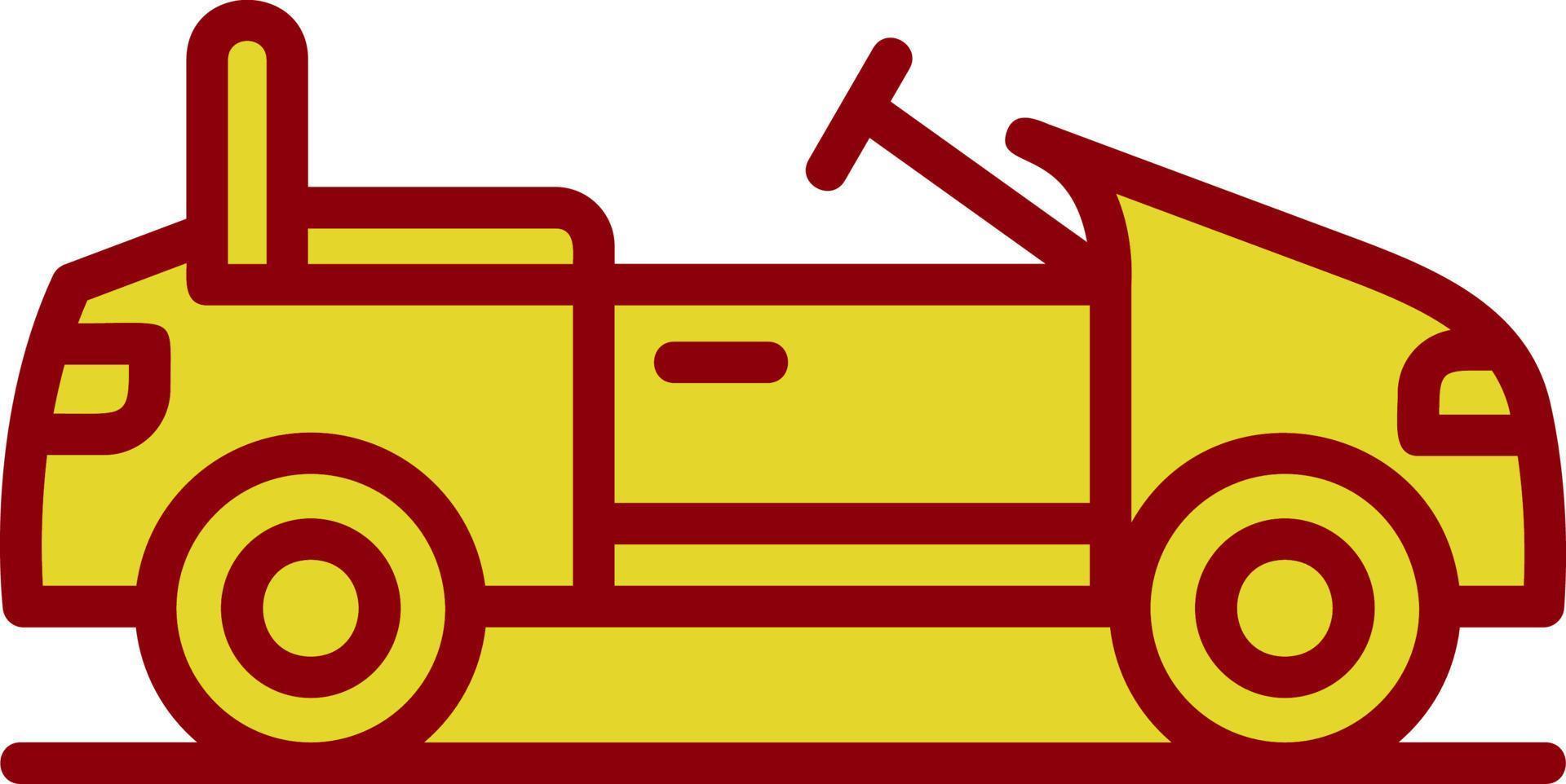 Kiddie Ride Vector Icon Design