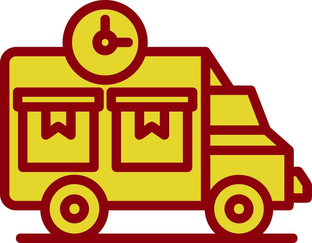 Delivery Time Vector Icon Design