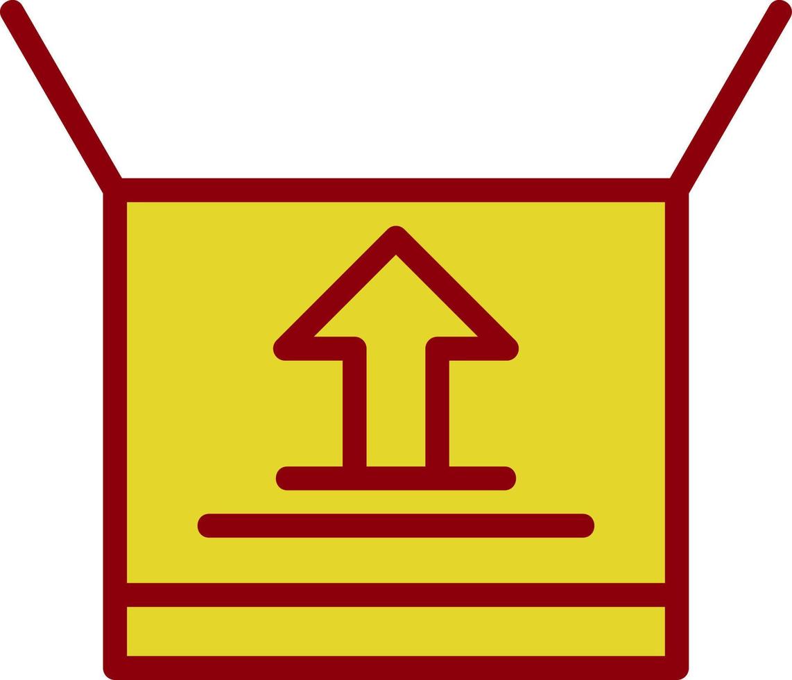 Open Box Vector Icon Design