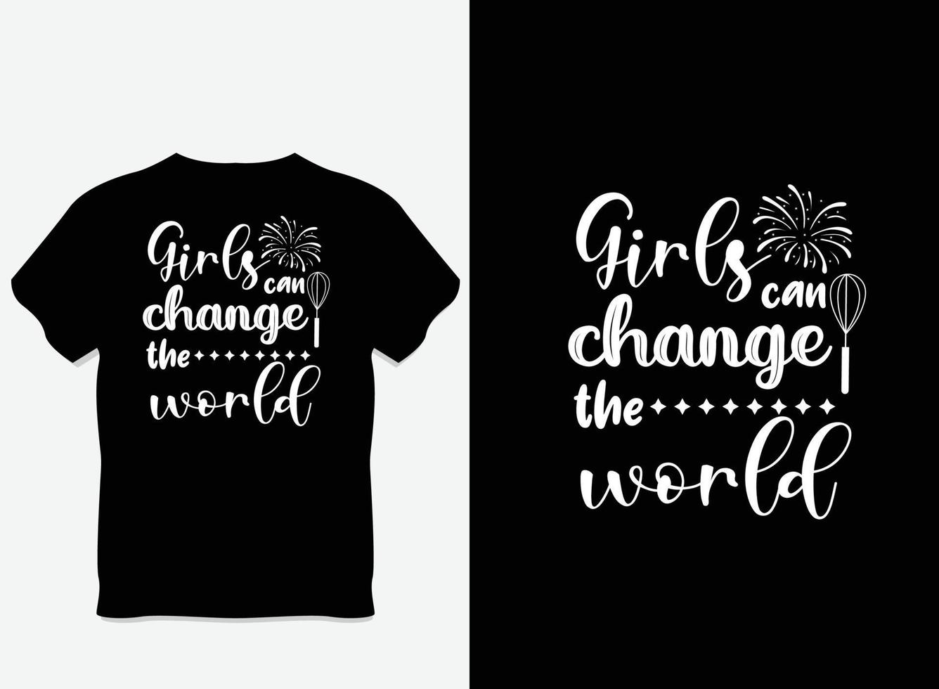 Women Typography T shirt Design with Vector