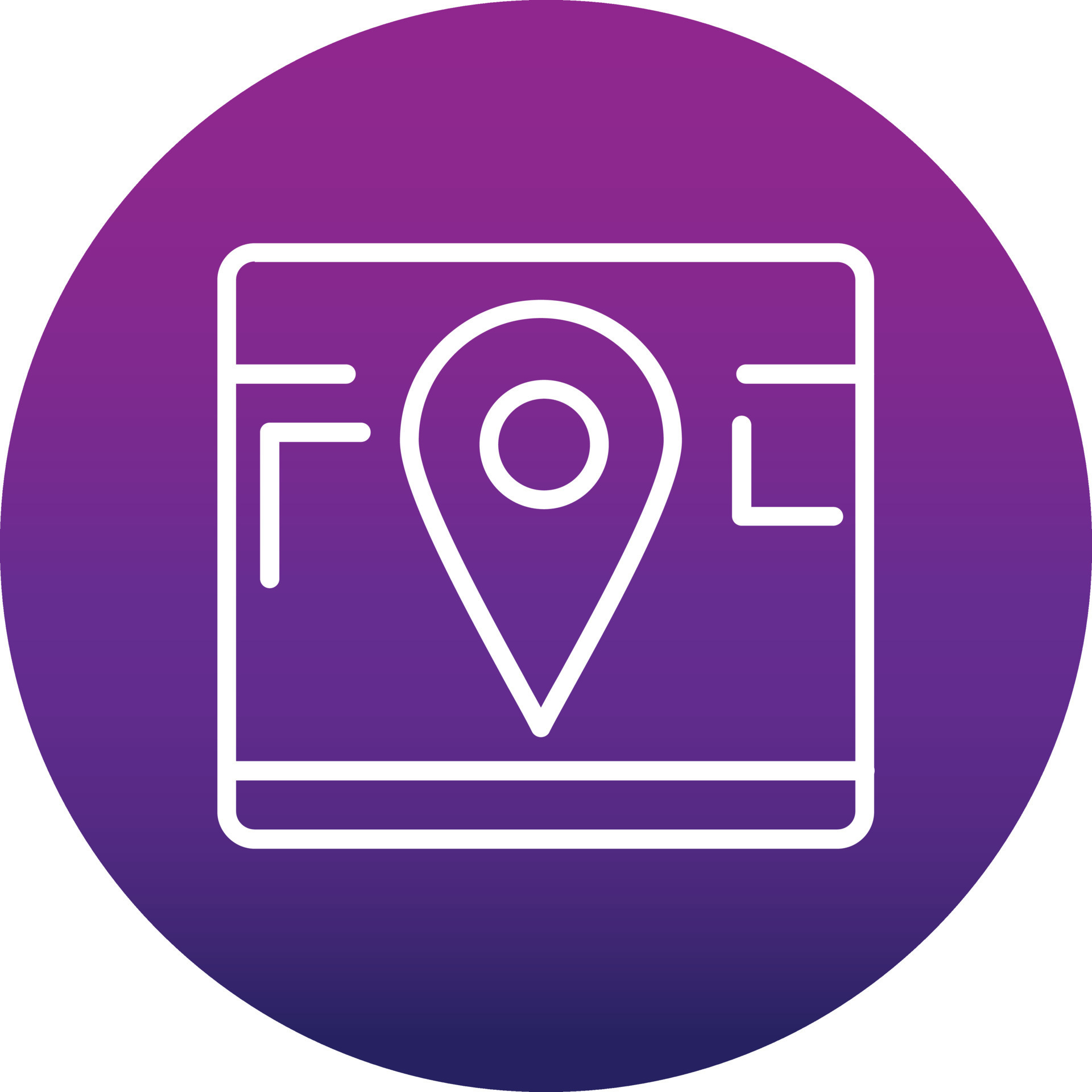 Map Pointer Vector Icon 17032429 Vector Art at Vecteezy