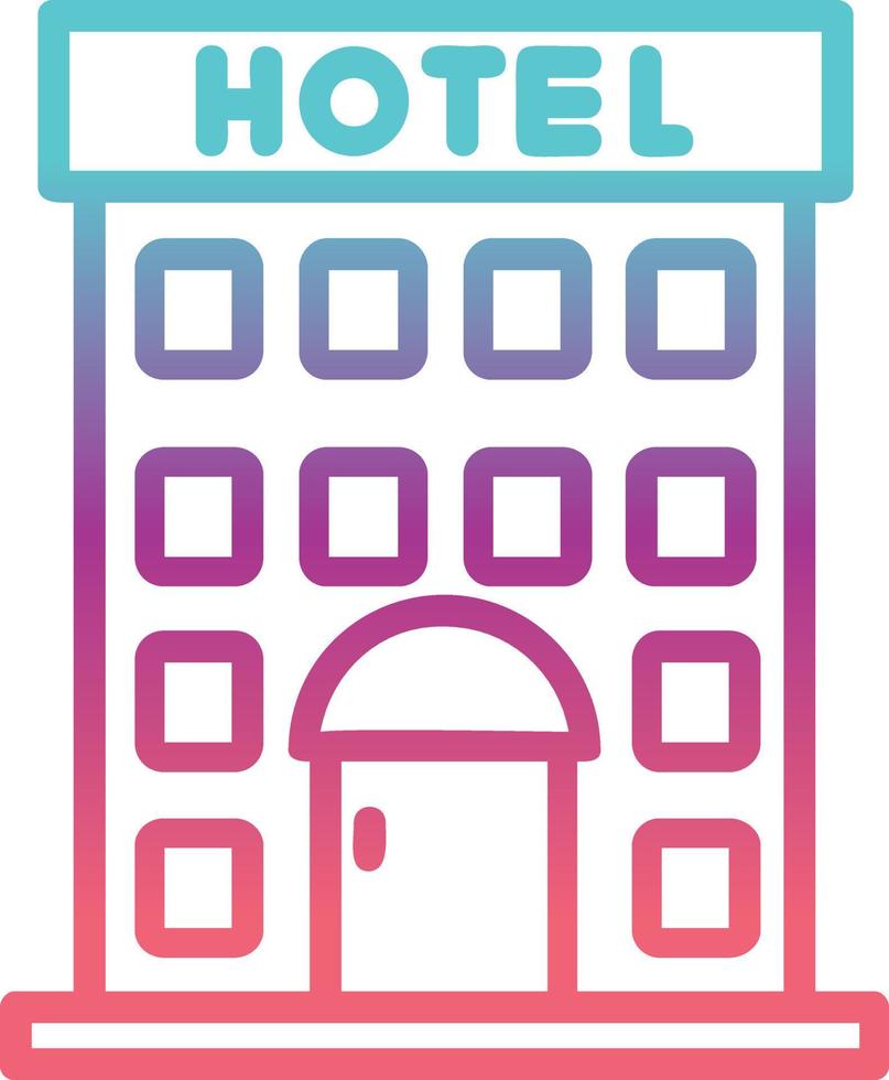 Hotel Vector Icon