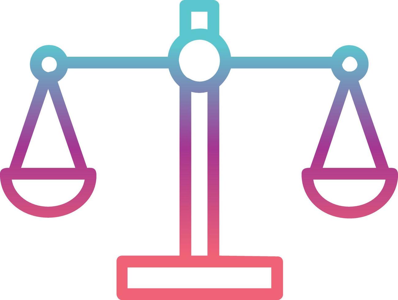Justice Scale Vector Icon