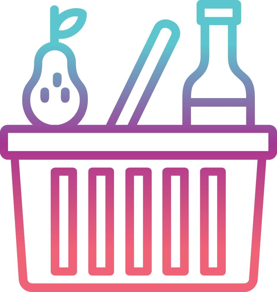 Groceries Vector Icon