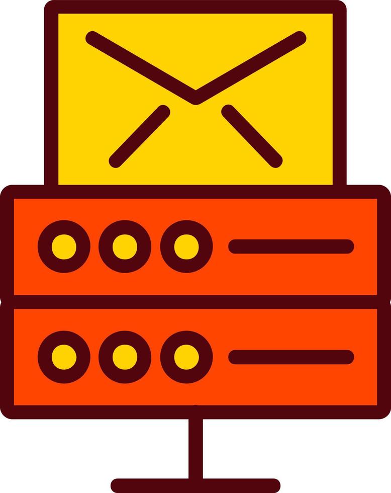 Email Hosting Vector Icon