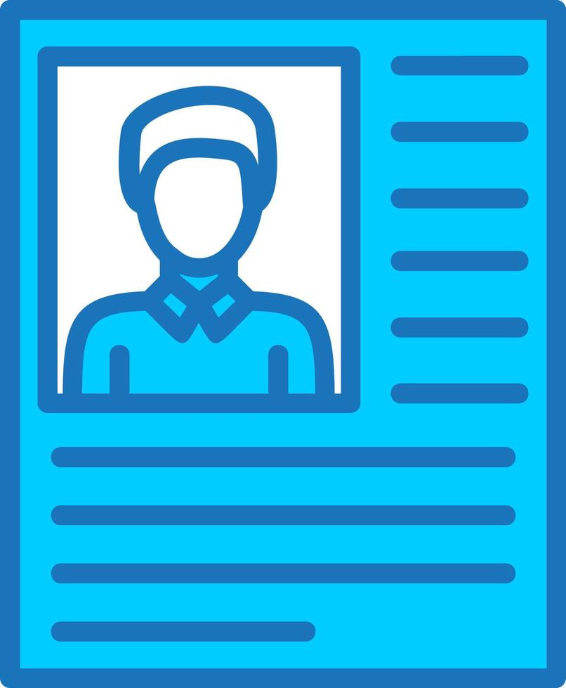 Resume Vector Icon