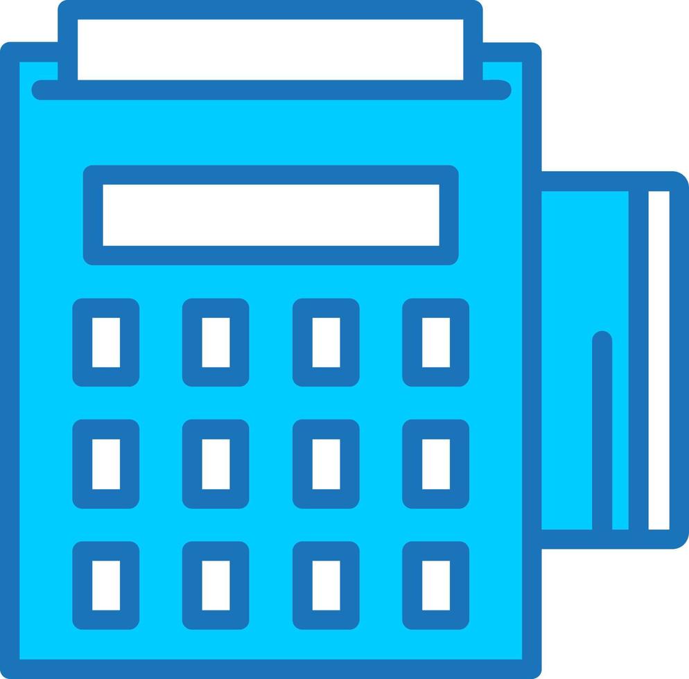 Pos Terminal Vector Icon