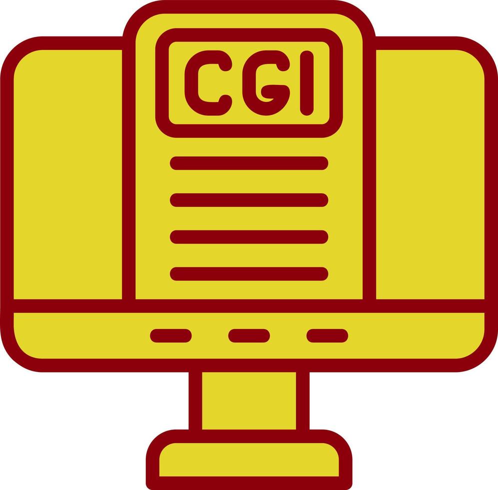 Cgi Vector Icon Design