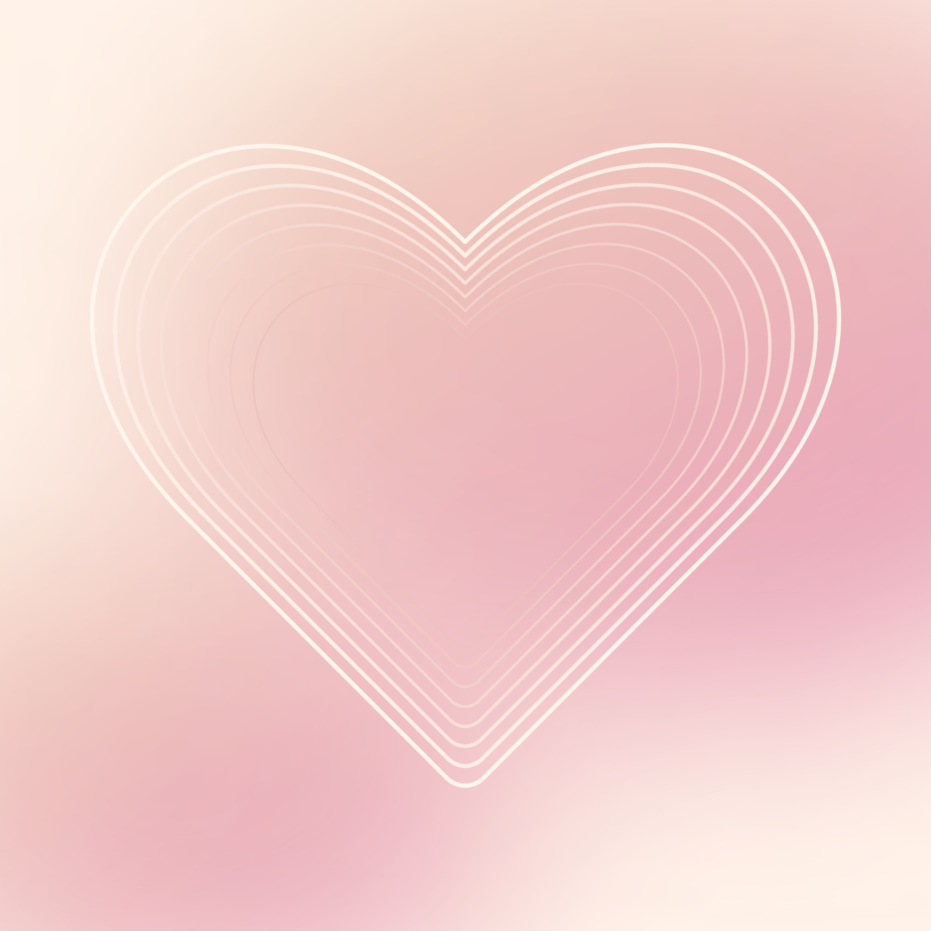 WebAesthetic romantic banner with lines heart on mesh pink gradient  background. Cute Valentines card in trendy y2k style. Beautiful square  template for social media post. Poster, banner, postcard 17033094 Vector  Art at