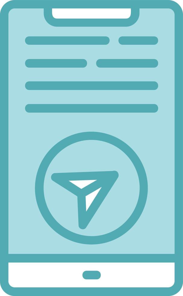 Telegram Chat Vector Icon