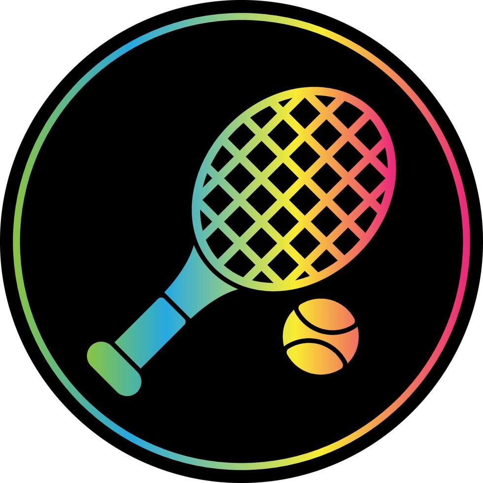 diseño de icono de vector de tenis