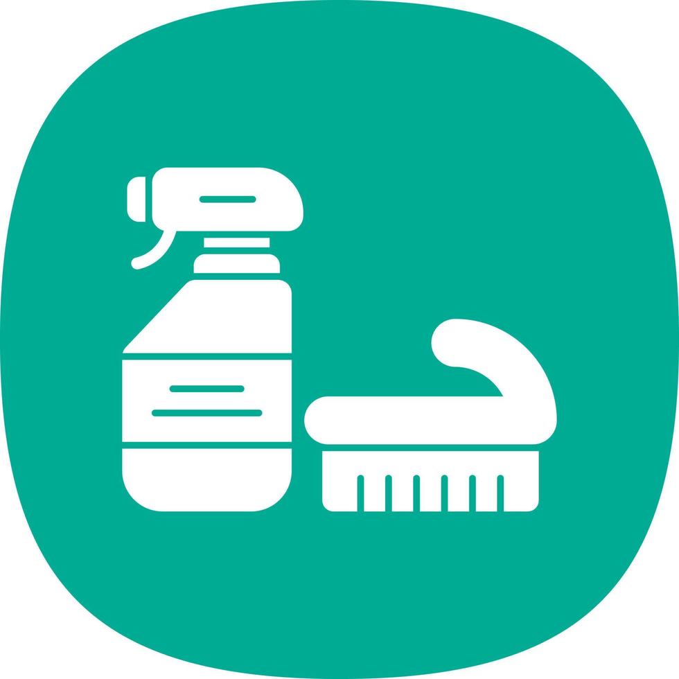 Cleaning Tools Vector Icon Design