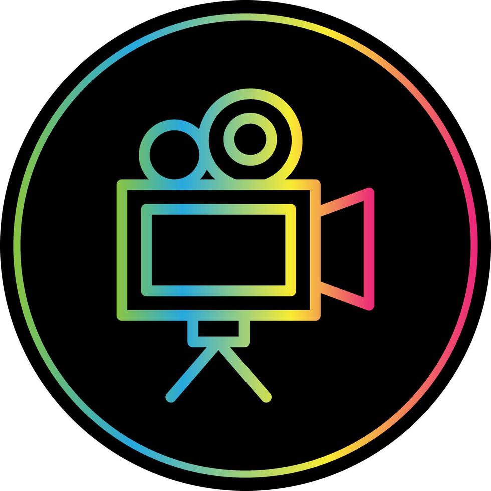 Video Camera Vector Icon Design