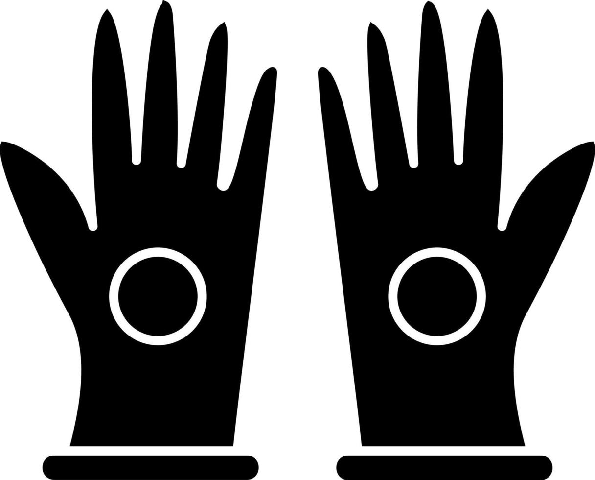 Gloves Vector Icon Design