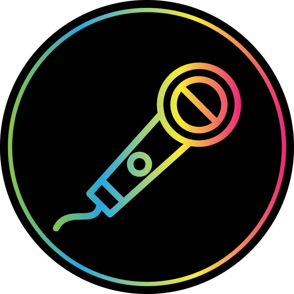 Mike Vector Icon Design