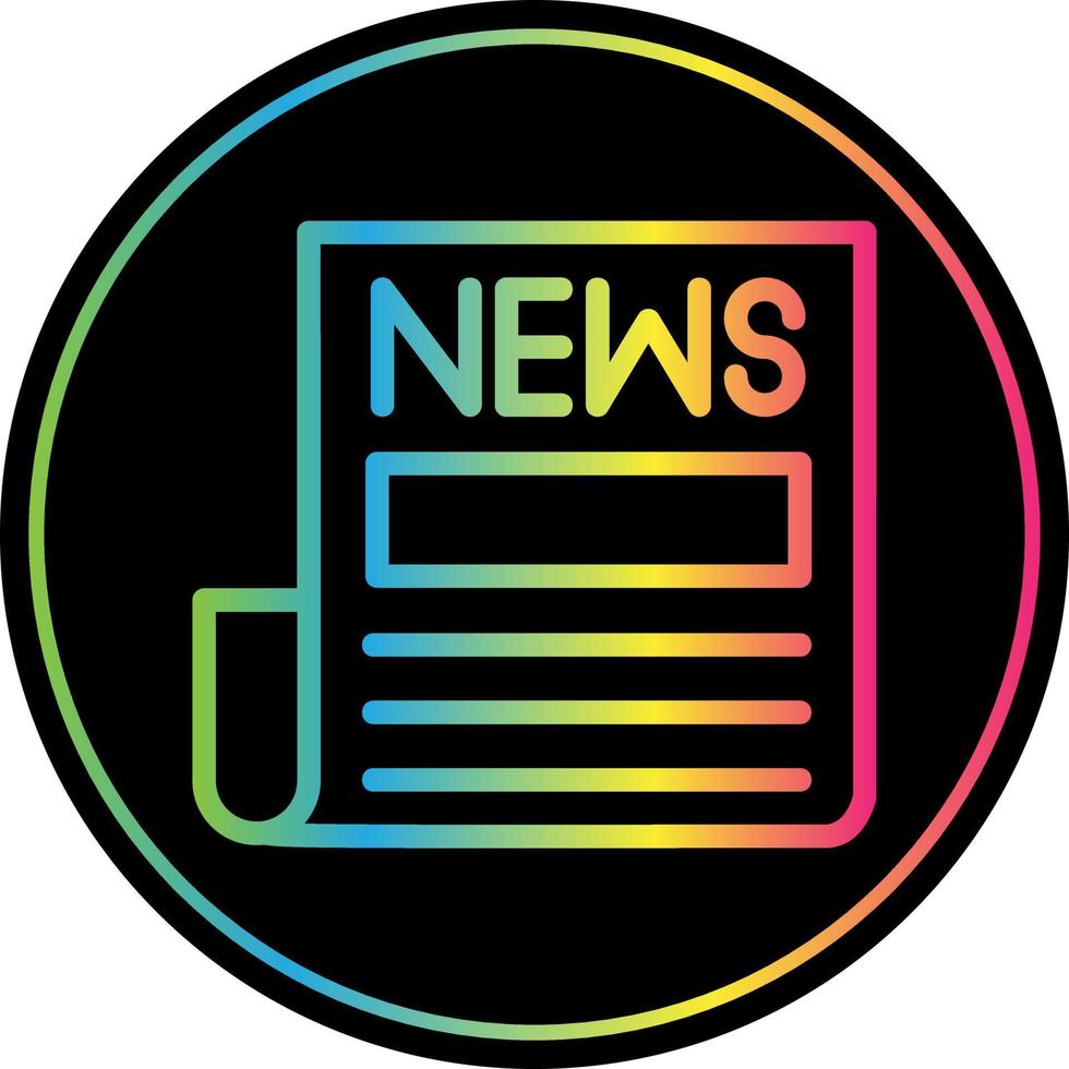 News Vector Icon Design