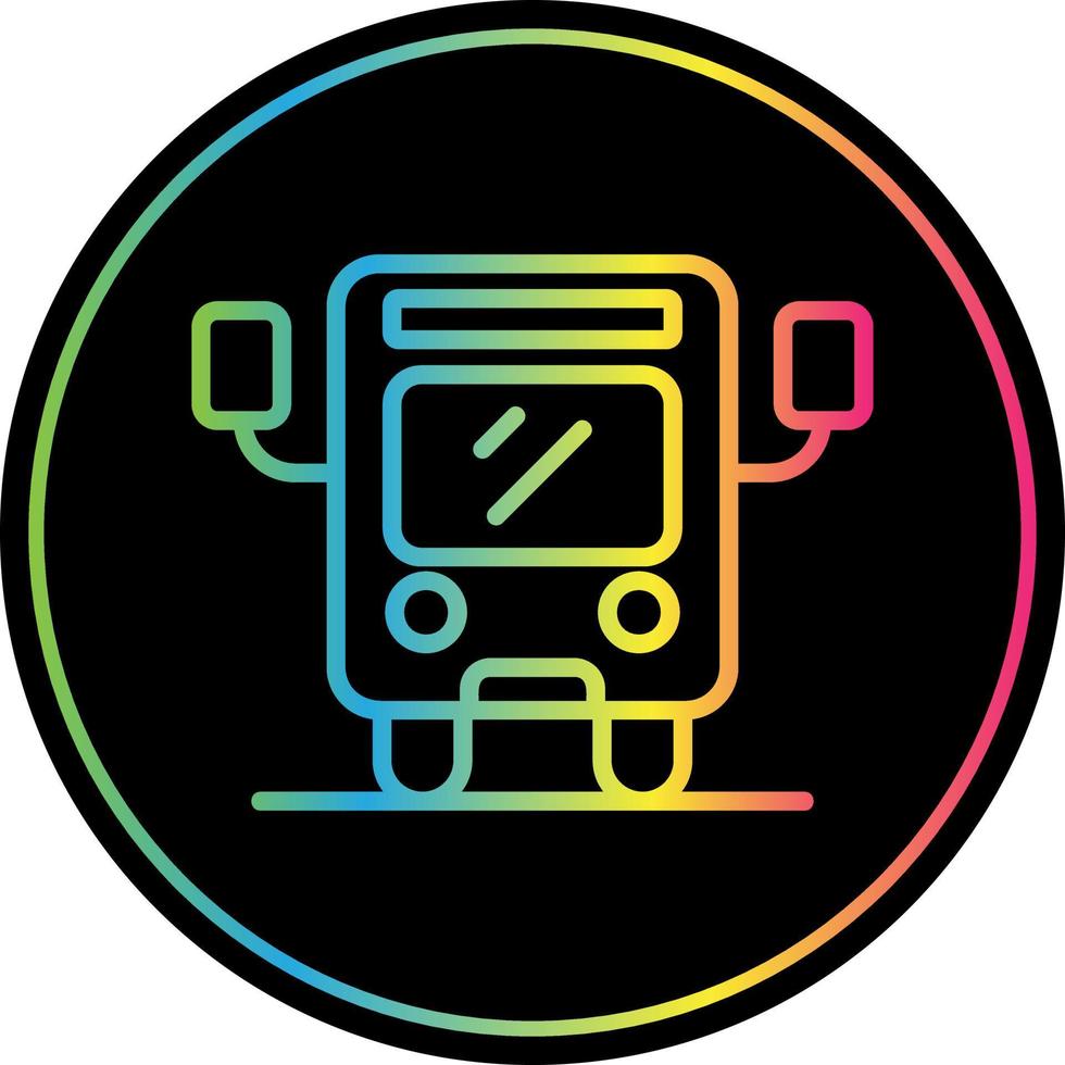 Bus Vector Icon Design