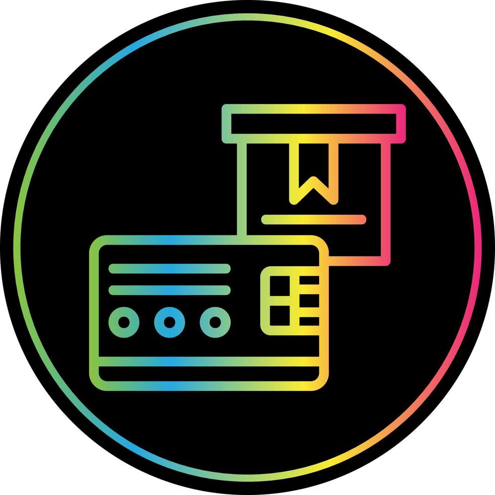 Payment On Delivery Vector Icon Design