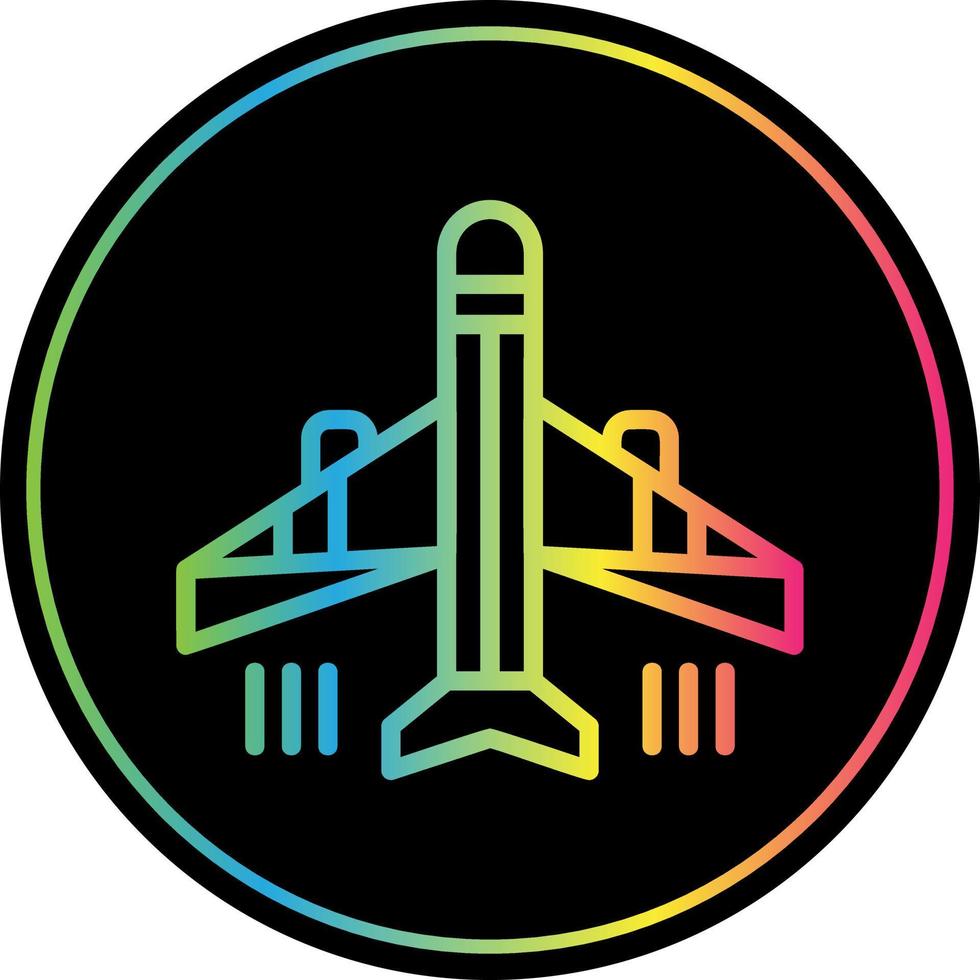 Airplane Vector Icon Design