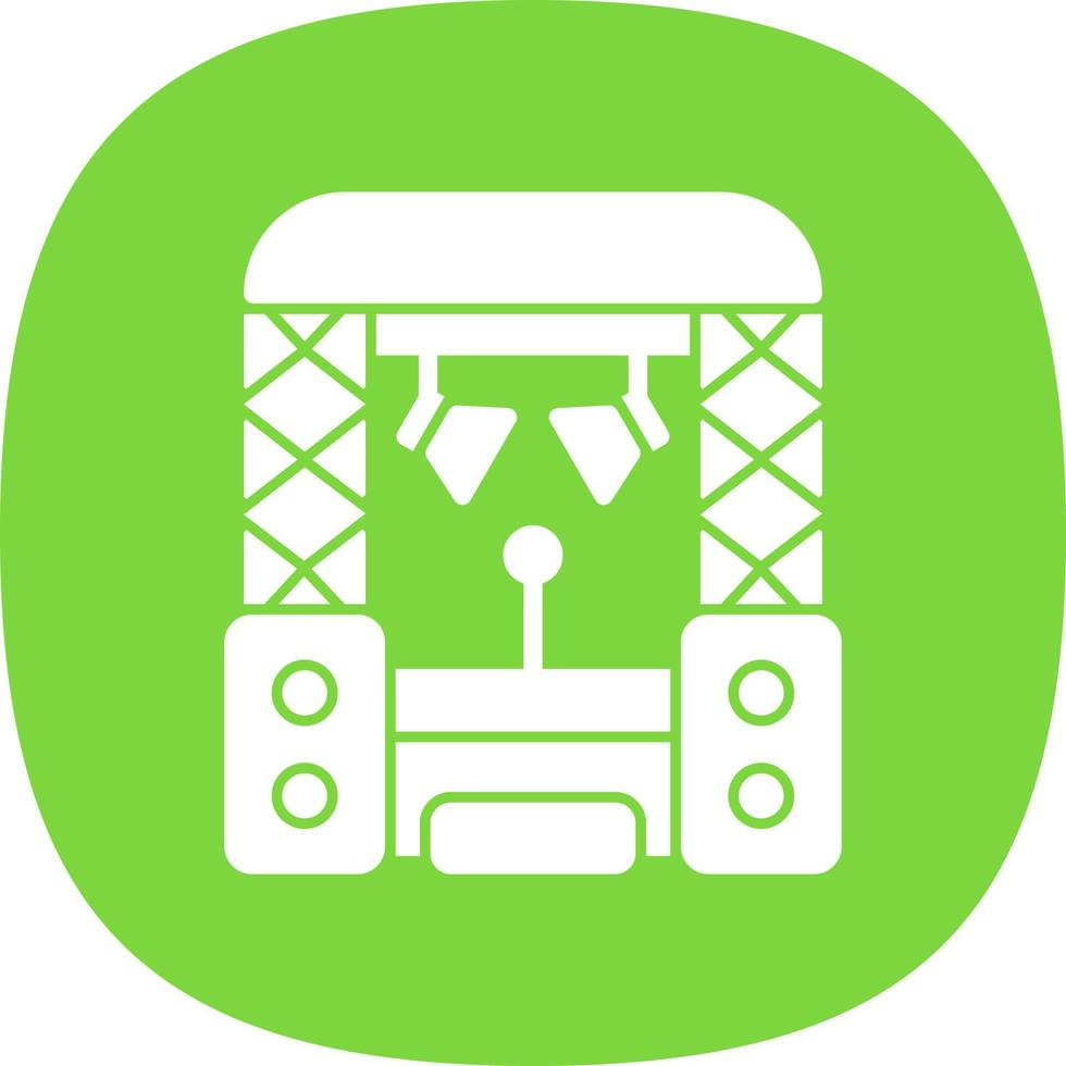 Stage Vector Icon Design