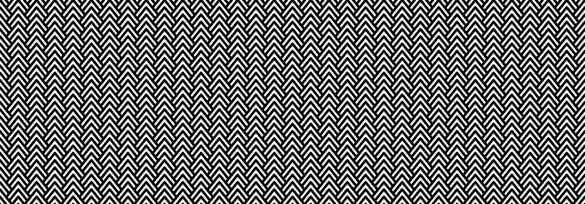 patrón sin costuras de chevron de línea blanca negra vector