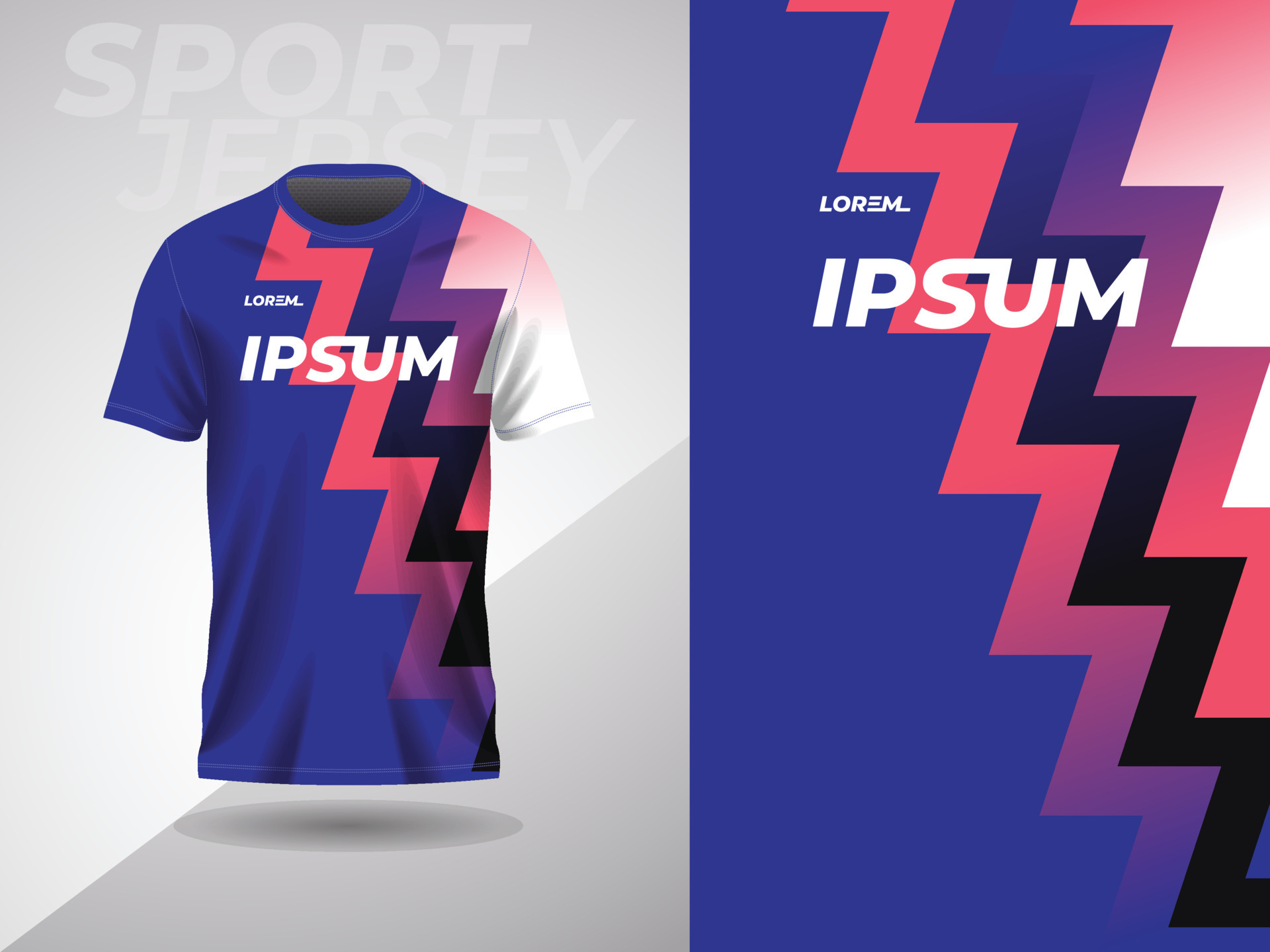 blue pink abstract sports jersey football soccer racing gaming