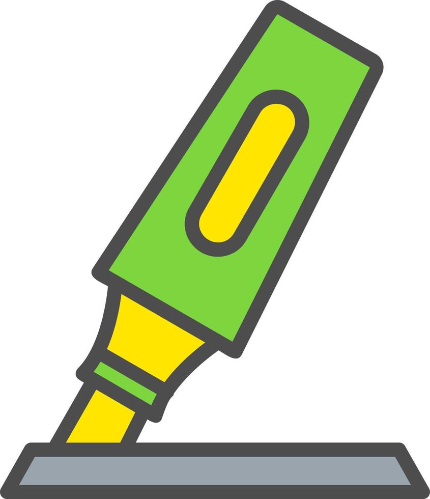 Highlighter Vector Icon