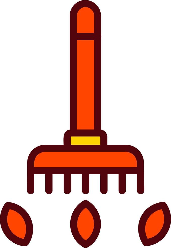 Raking Vector Icon