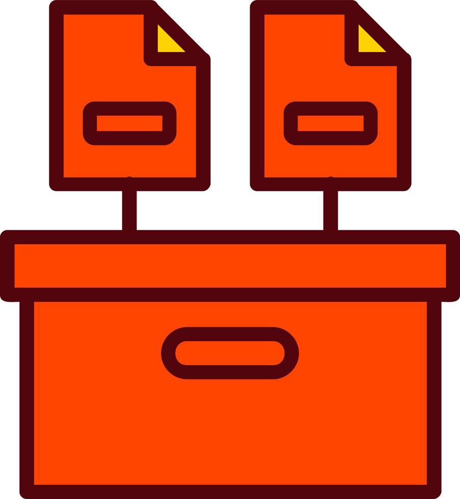 Storage Box Vector Icon