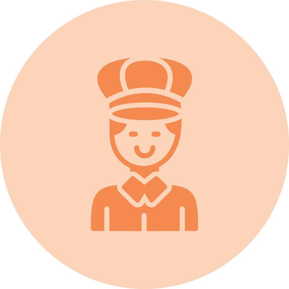Chauffeur Vector Icon