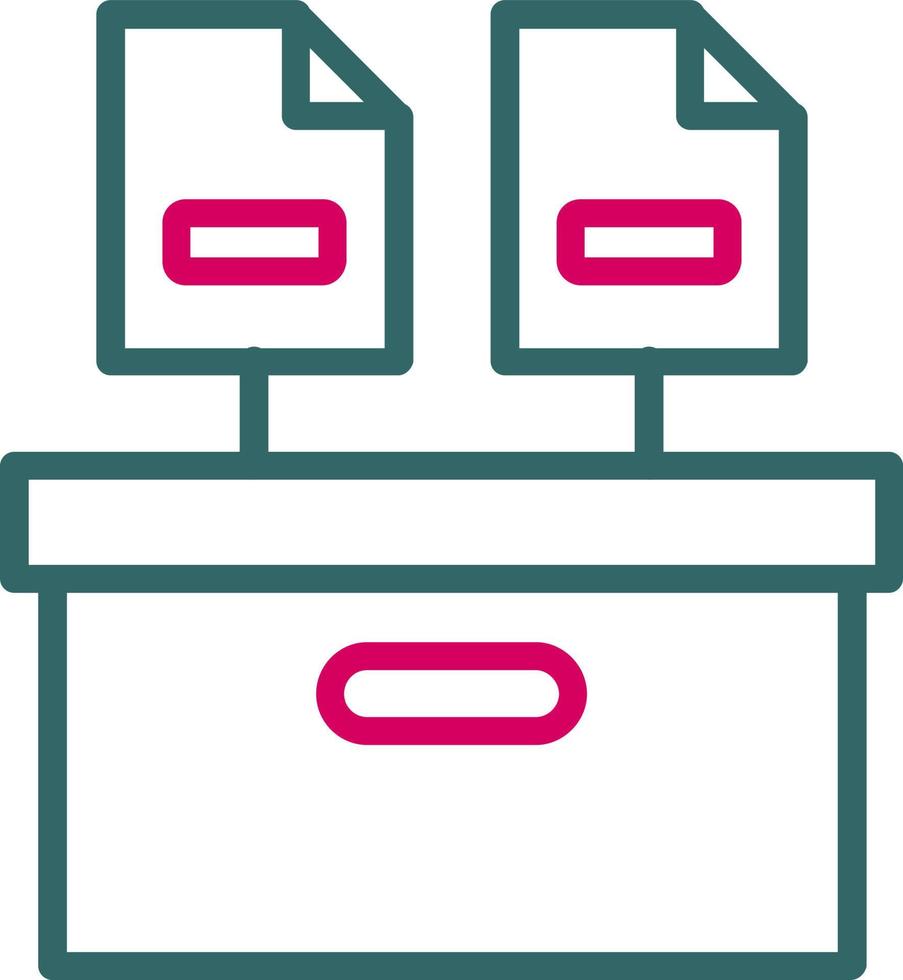 Storage Box Vector Icon