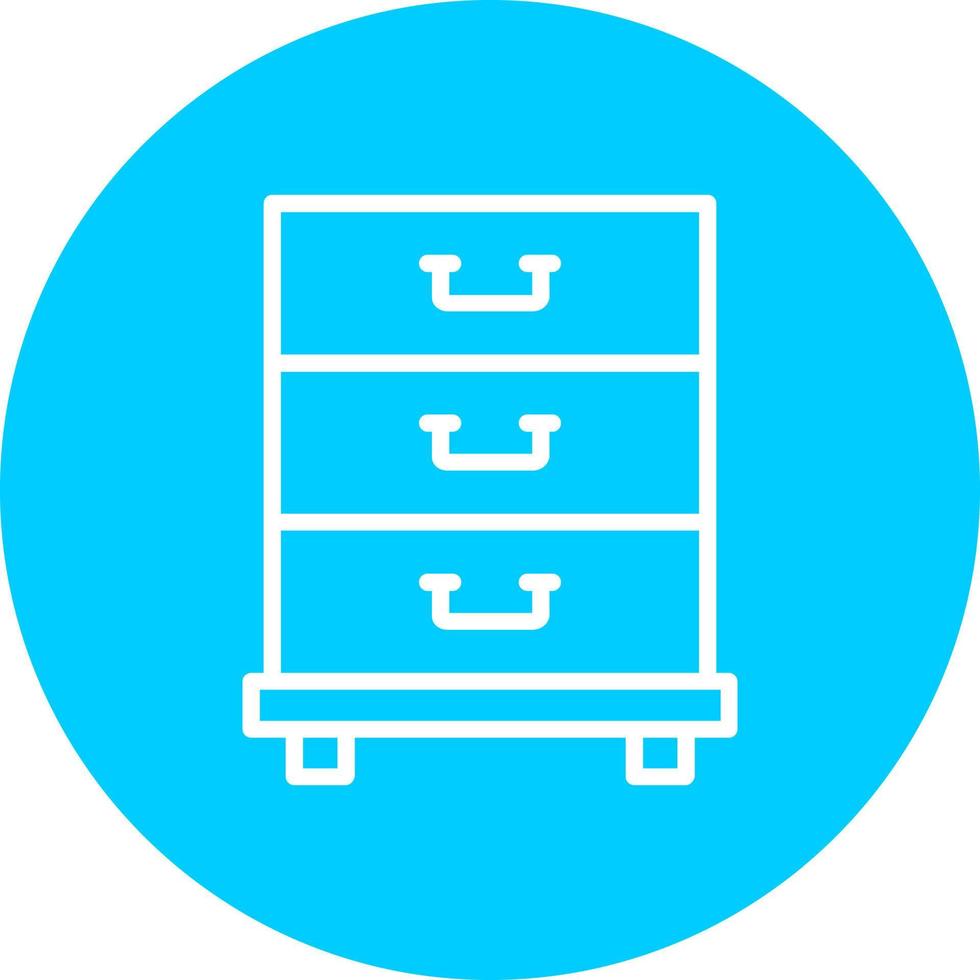 Filing Cabinet Vector Icon