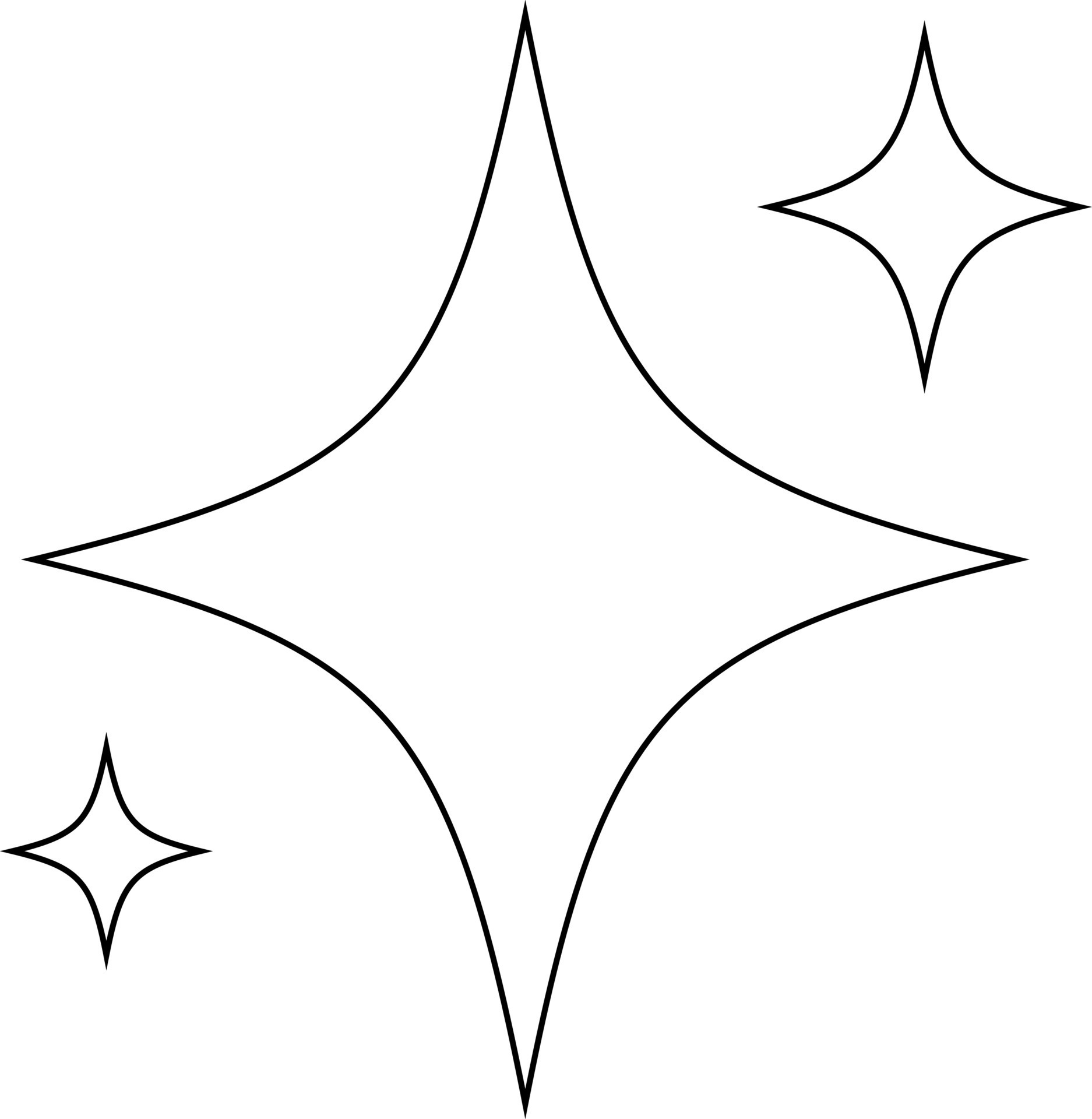Star outline in black. 17035133 Vector Art at Vecteezy