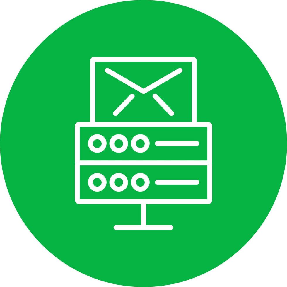 Email Hosting Vector Icon