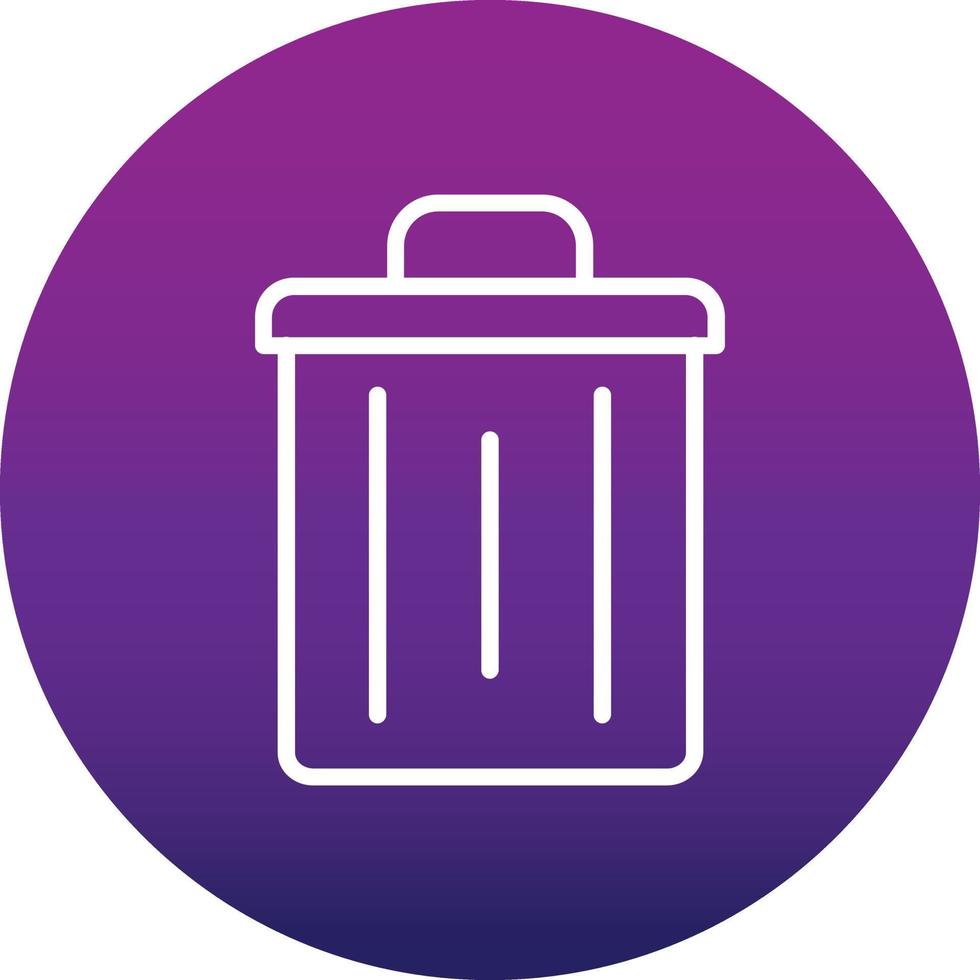 Bin Vector Icon 17035357 Vector Art at Vecteezy