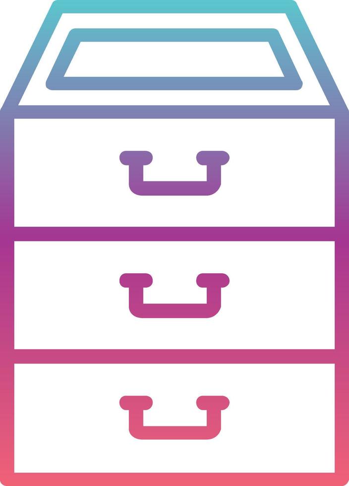 Filing Cabinet Vector Icon