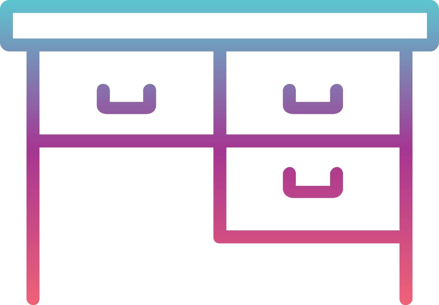 Desk Vector Icon