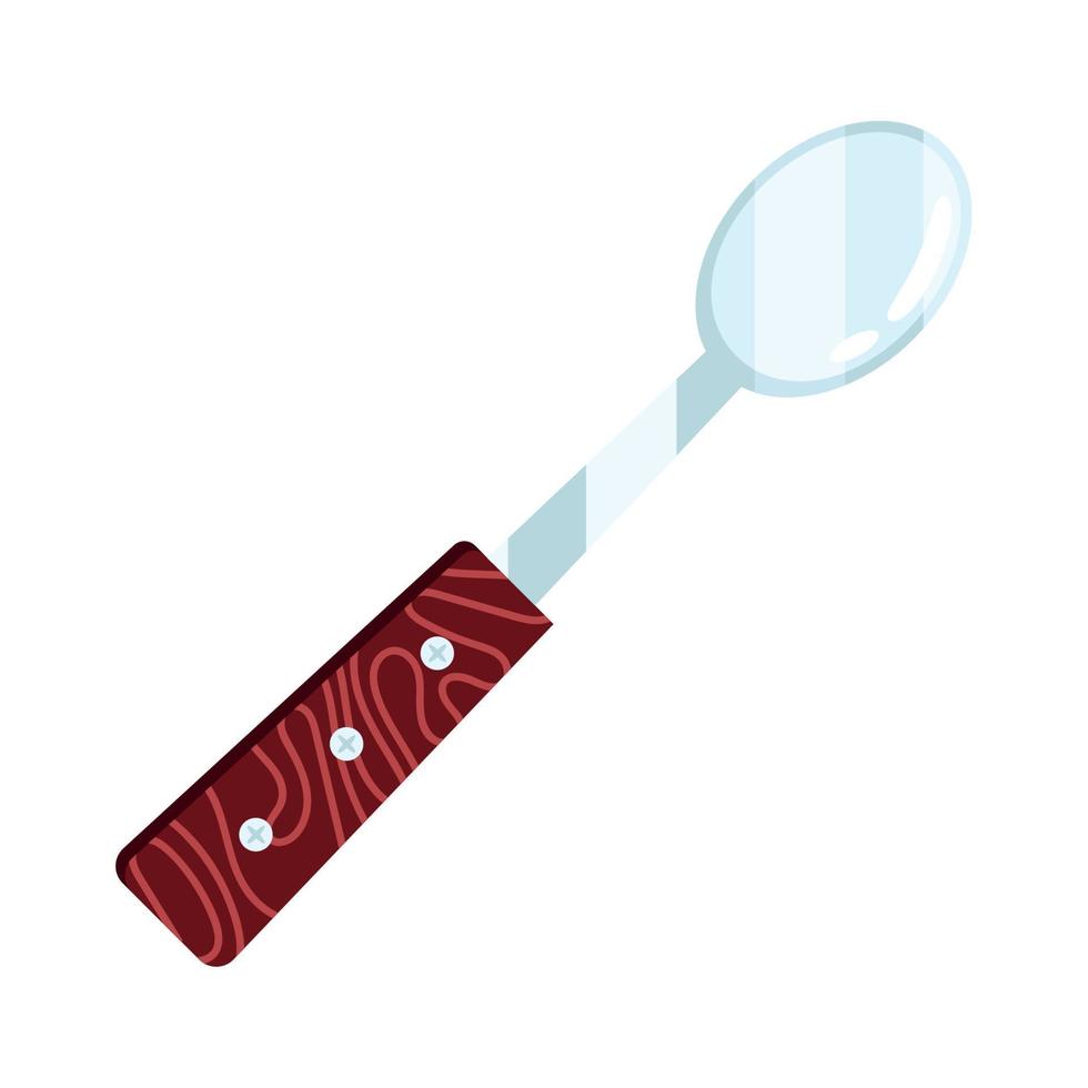 spoon cutlery tool vector