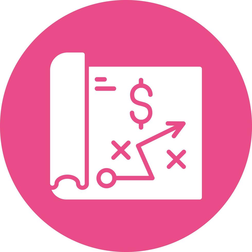 Strategic Plan Vector Icon