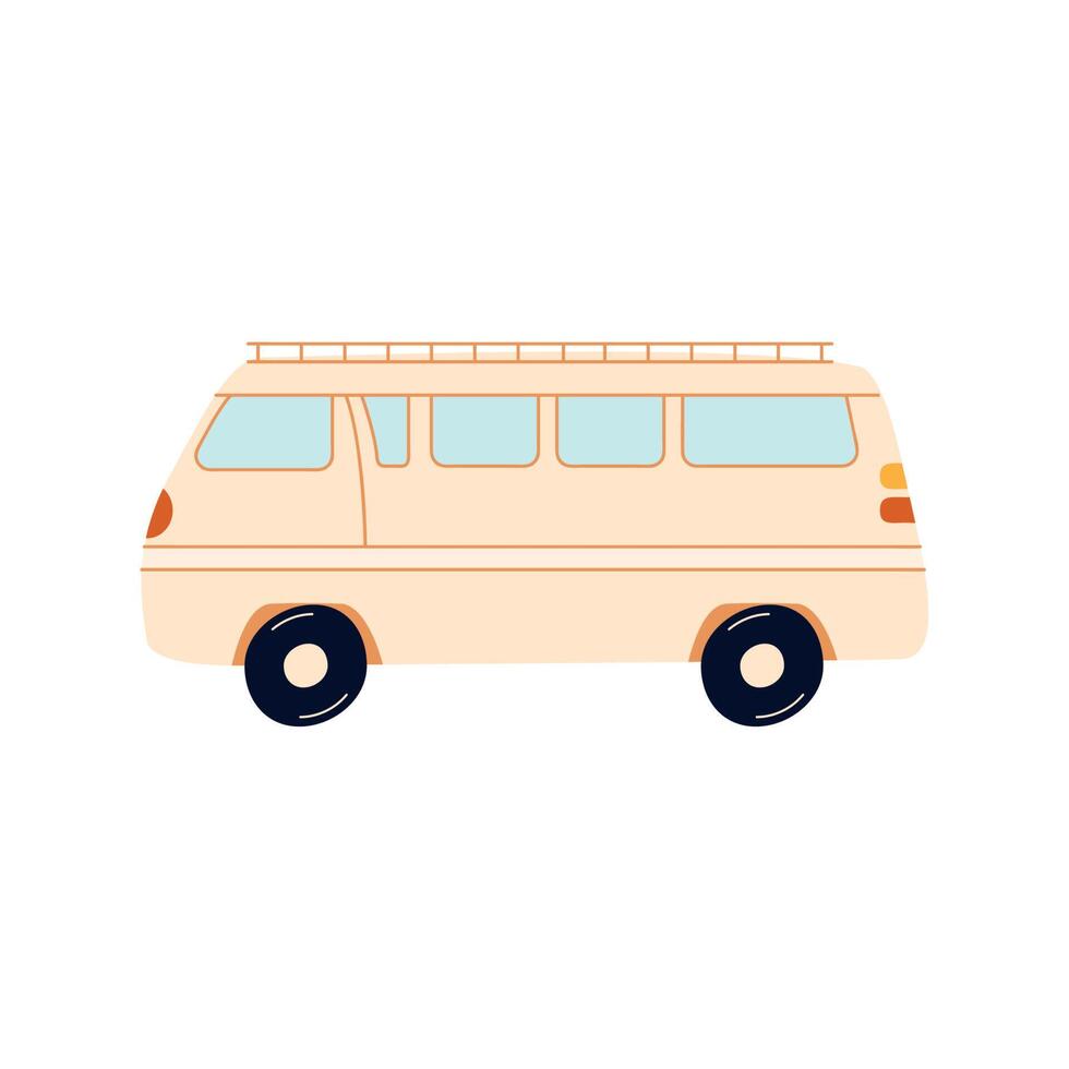 white van vehicle vector