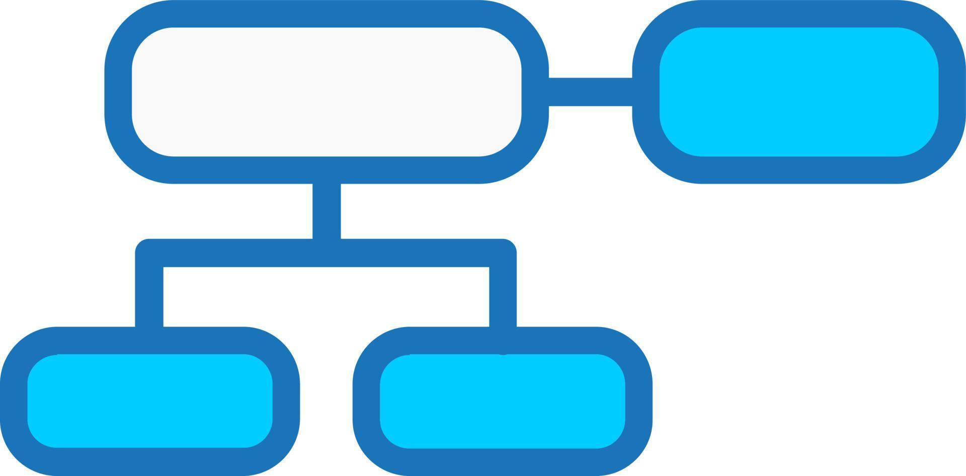 Organization Chart Vector Icon