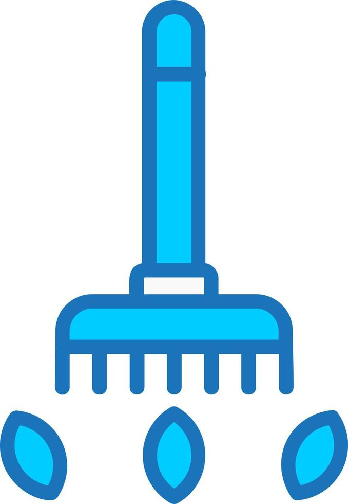Raking Vector Icon