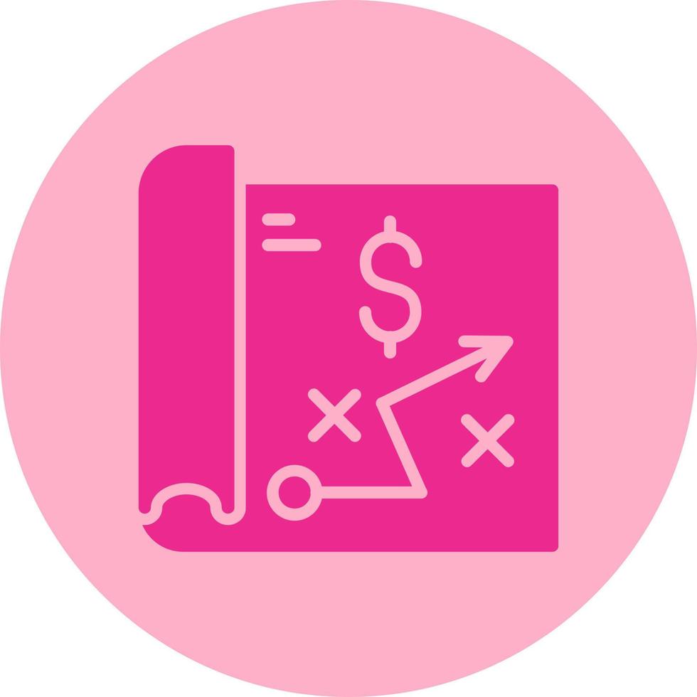 Strategic Plan Vector Icon