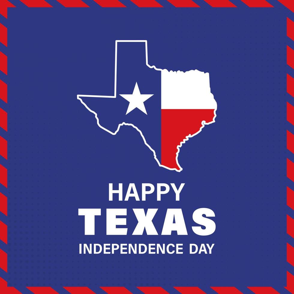 March 2, Texas Independence Day. Background, poster, card, banner vector illustration