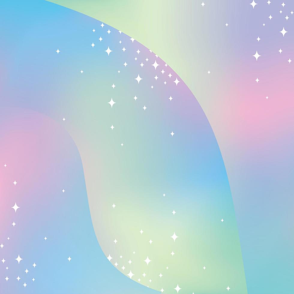 starry dreamy gradient background vector