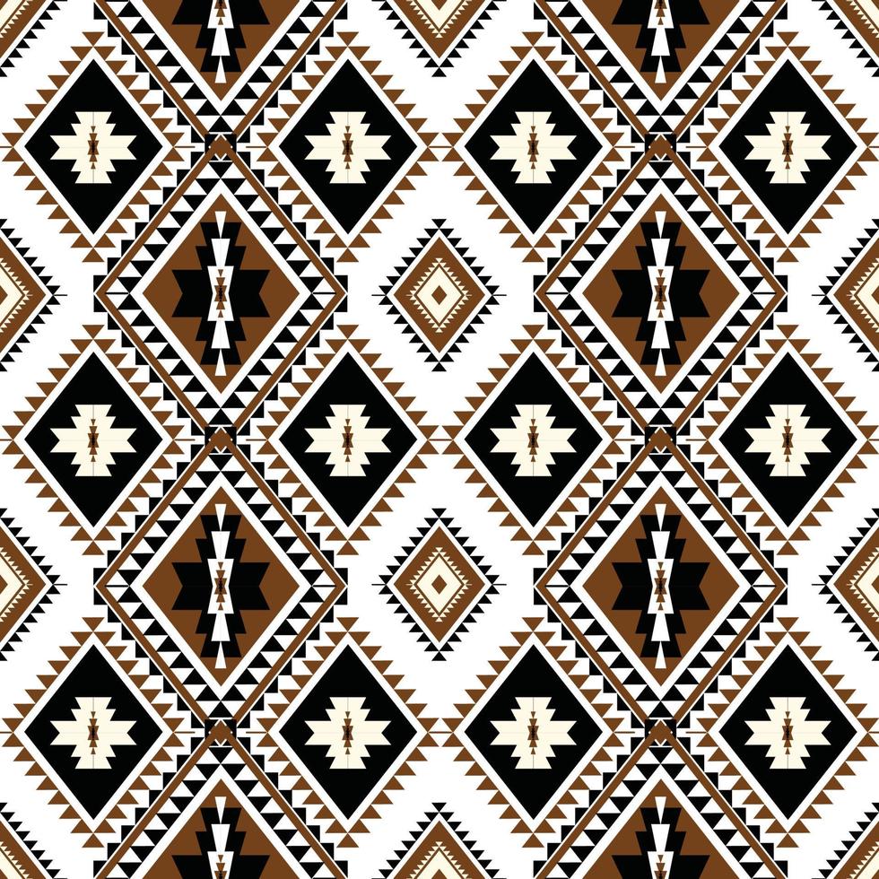 vector de patrón étnico geométrico. motivos africanos, americanos, mexicanos, aztecas occidentales a rayas y patrones bohemios. diseñado para fondo, papel tapiz, impresión, alfombra, envoltura, azulejo, ilustración batik.vector.